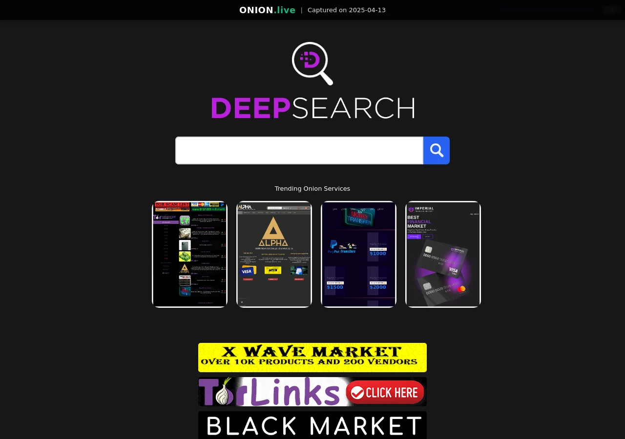 Deep Search
